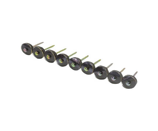 ポリカーボネイト連結傘釘クリアー 38mm 10連