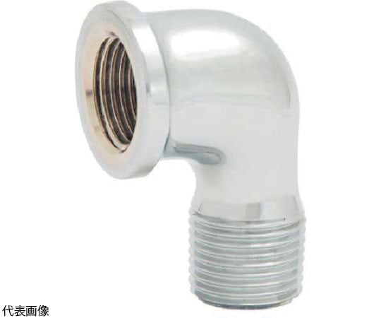 メッキ付ストリートエルボ