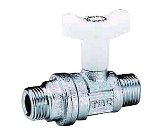 オネジボール止水逆止Sメッキ