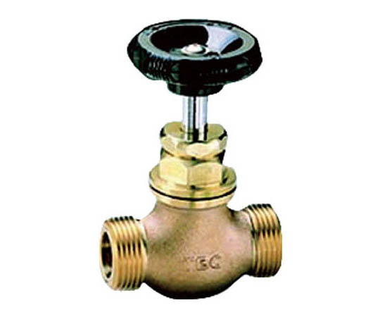 止水栓丸ハンドル付20mm