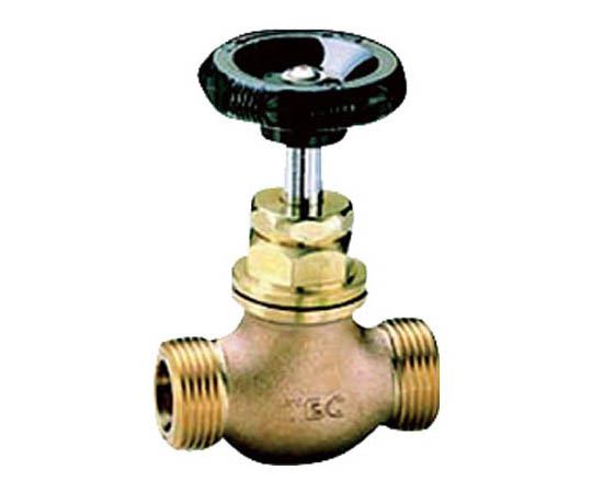 止水栓丸ハンドル付25mm