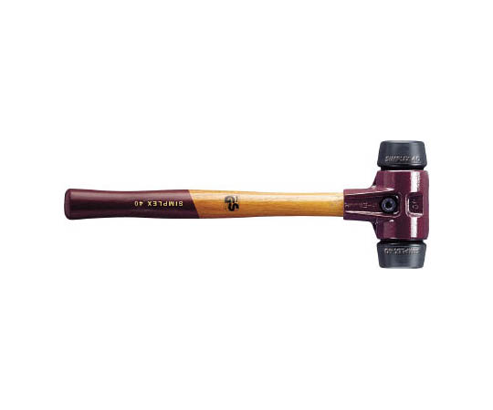 シンプレックス・ハンマー ゴム(黒)径30 ヘッドハンドル交換可