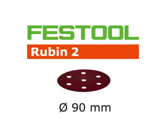 サンドペーパー RU2 D90 P60 50枚入り