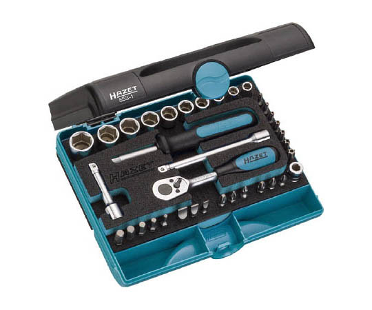 ソケットレンチセット(差込角6.35mm) スマートケース入り