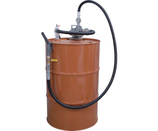 エア式ハンディ遠心ドラムポンプ　オイル　灯油