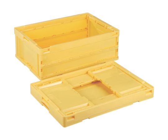 折りたたみコンテナー 605364 CB-S56NR黄