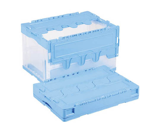 折りたたみコンテナー CF-S51NR 青/透明