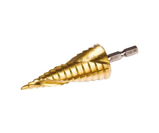 コバルトステップドリル 4～30mmチタンコーティング