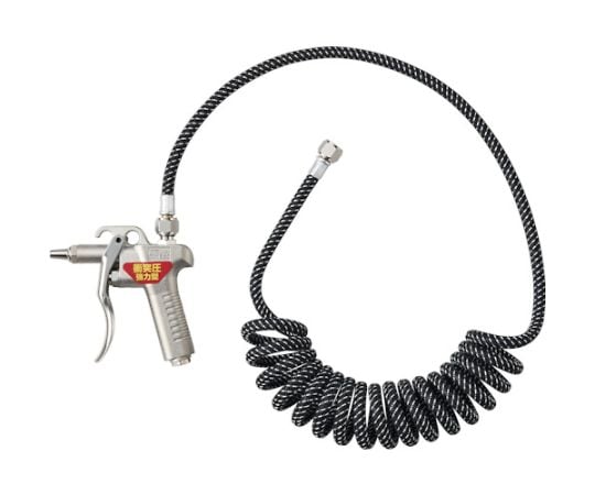 糸巻きコイルホースエアーダスターガンセット