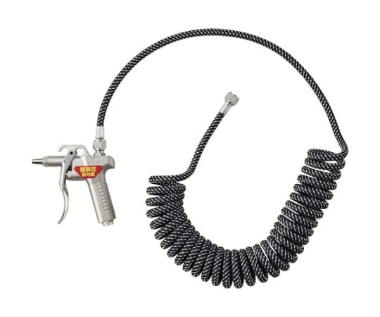 糸巻きコイルホースエアーダスターガンセット