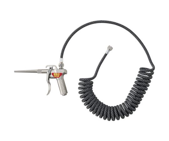 糸巻きコイルホースエアーダスターガンセット