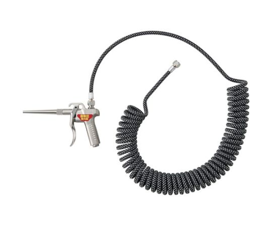 糸巻きコイルホースエアーダスターガンセット