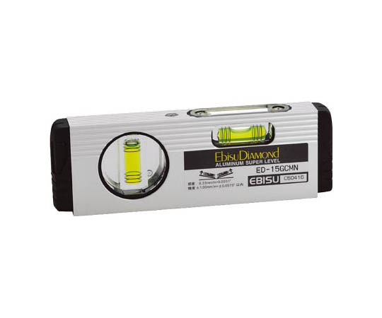 磁石付Gレベル・建築用 シルバー 150mm