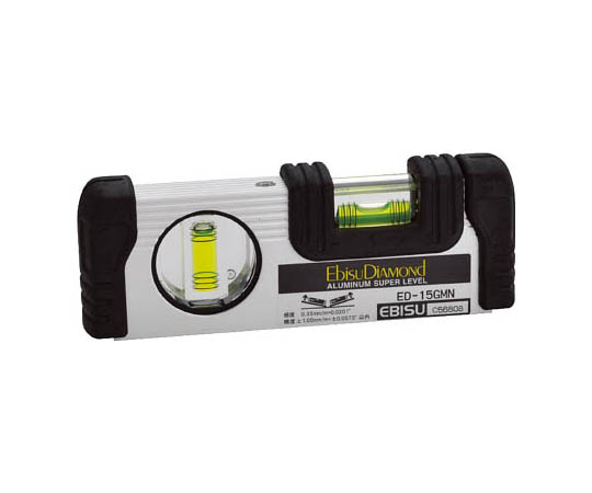 磁石付Gレベル・土木用 シルバー 150mm