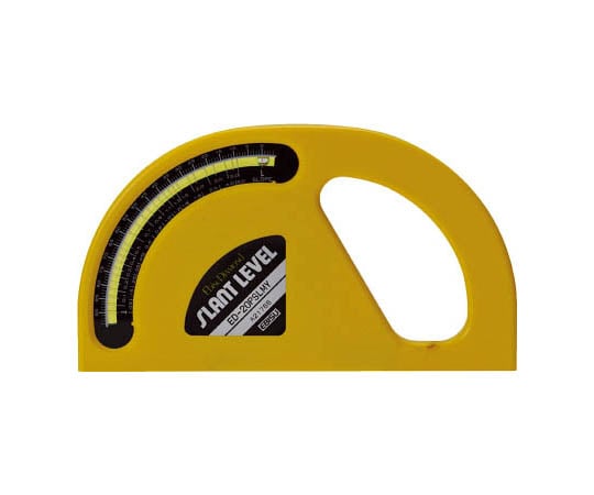 磁石付スラントレベル 200mm イエロー