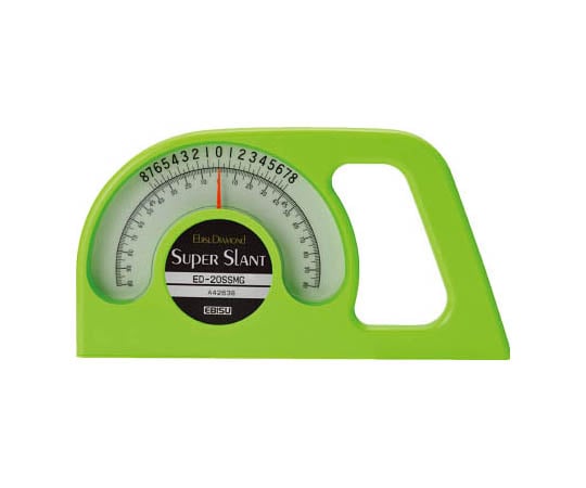 磁石付スーパースラント・建築用 蛍光グリーン