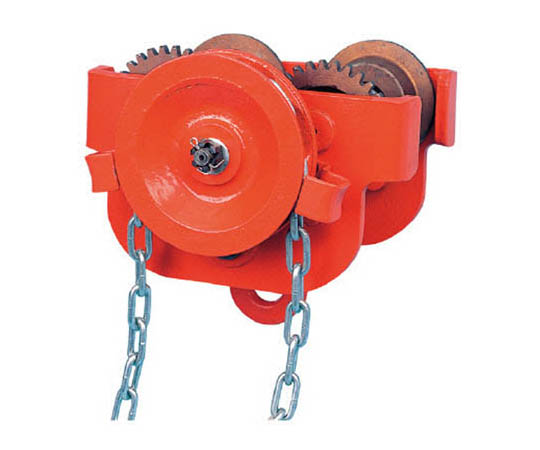 ギヤートロリー1t ビーム巾75、100、125用