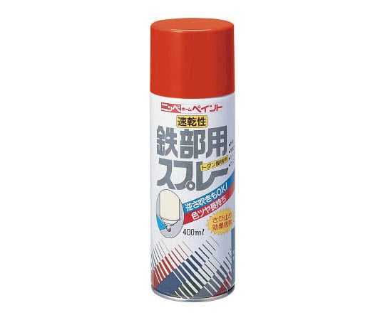 鉄部用・トタン屋根用スプレー 400ml レッド HR3115