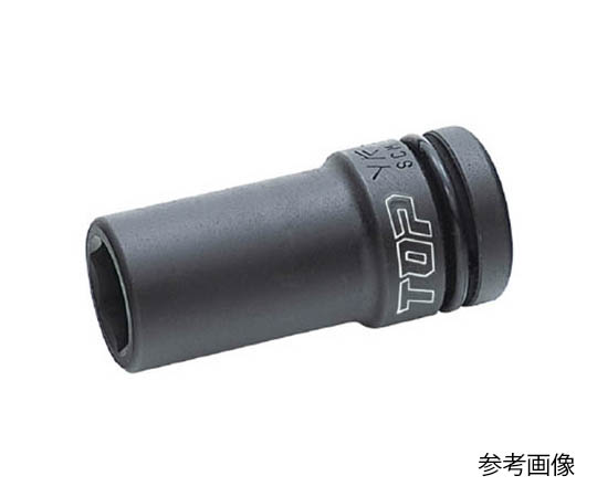 インパクト用ディープソケット 差込角12.7mm 対辺19mm
