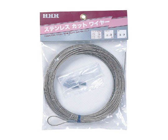 ステンレスカットワイヤー 3mm×10m