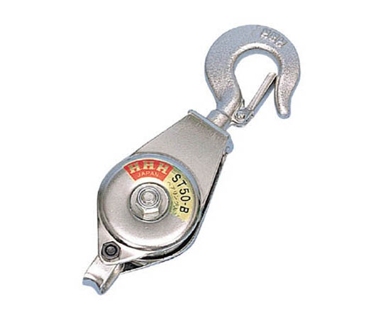 シンプル鉄ブロック フック型 50mm ベアリング入