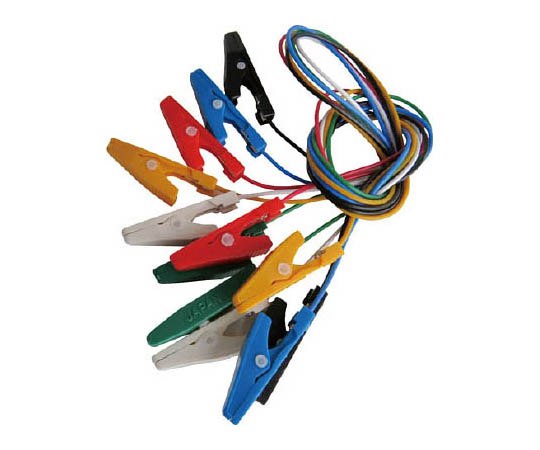 テストリード小 45cm モールドクリップS両端付 1袋（6本入）