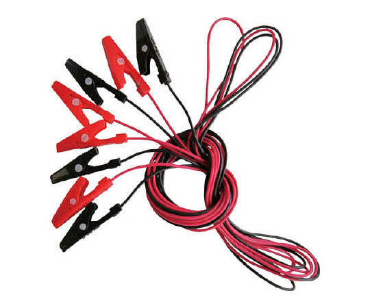 テストリードS 100cm モールドクリップS両端付 0.1sq 1袋（4本入）