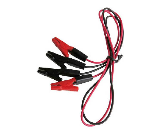 テストリードS 50cm モールドクリップS両端付 1袋（2本入）