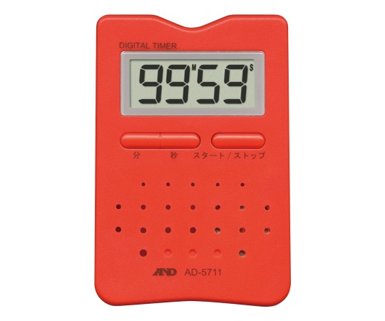 デジタルホームタイマー AD-5711（レッド） 校正証明書付