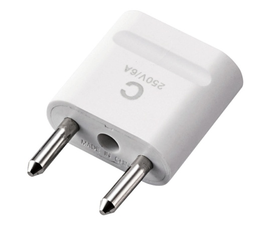 旅行者向け海外用変換プラグ（Cタイプ）