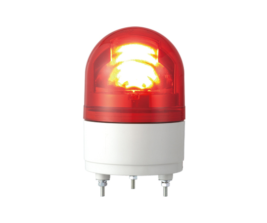 取扱を終了した商品です］LED小型回転灯 黄 RHE-100-Y 62-3838