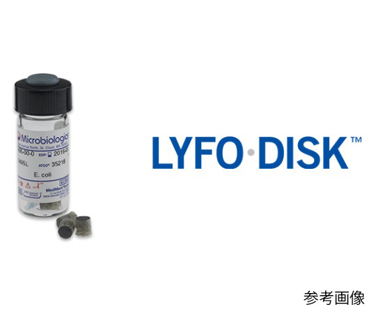 標準菌株(LYFO DISK) Lactobacillus sakei subsp. sakei derived from ATCC 15521 1箱(6ペレット入) 0128L