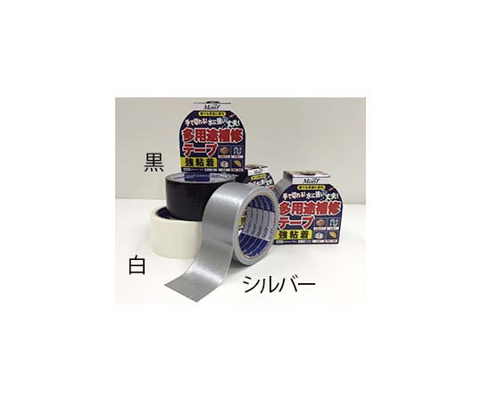 62-3877-94 Monf多用途補修テープ 白 0.18mm×48mm×10m (30巻) S9001