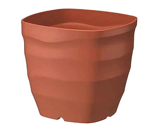 フレグラースクエアポット 24型 ブラウン