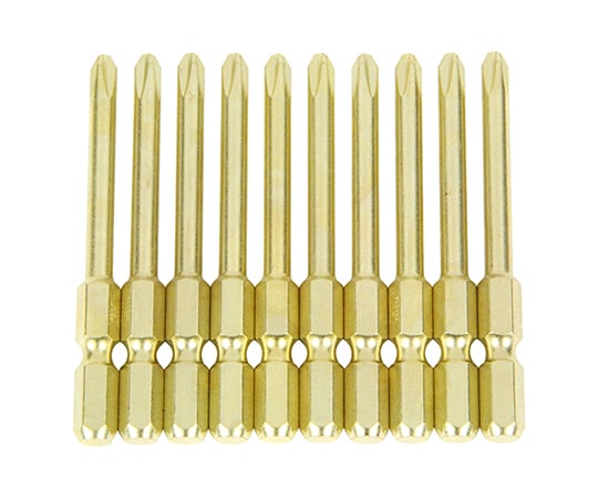 ゴールドビット10P (+)NO.2X65mm 10本組 (段付ゴールドビット)