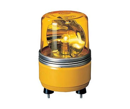 小型回転灯 黄