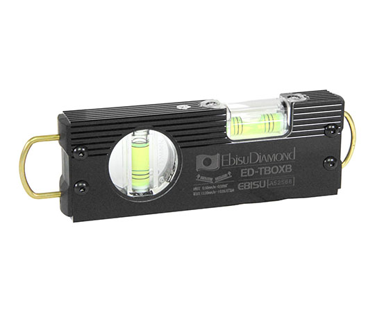 トビボックスレベル ブラック (気泡管カラー：グリーン)