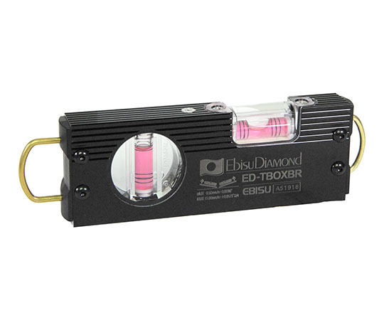 トビボックスレベル ブラック (気泡管カラー：ブルー)