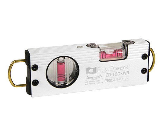 トビボックスレベル ホワイト (気泡管カラー：ブルー)