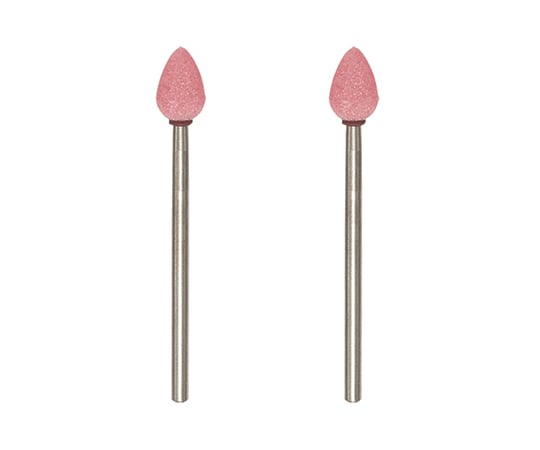 軸付き砥石 2本