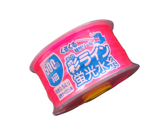 彩ライン ピンク 細500