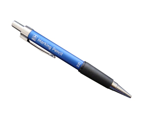 ノック式鉛筆 2.0 青