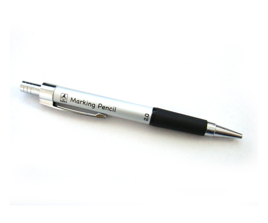 ノック式鉛筆 2.0 白