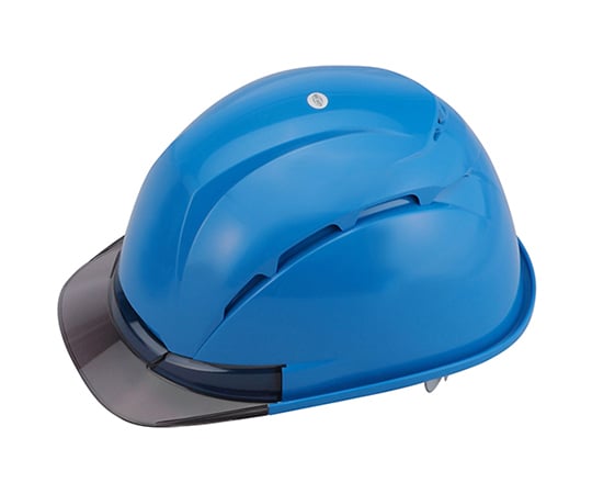 通気孔付きヘルメット ロイヤル/スモーク