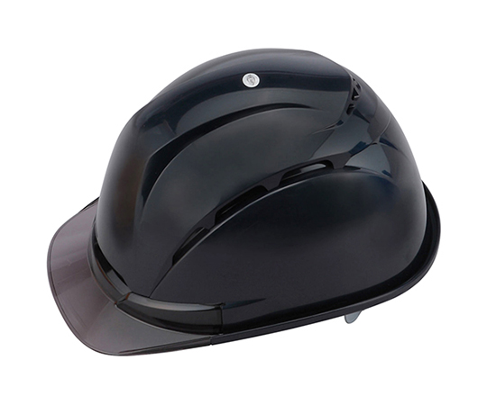 通気孔付きヘルメット 紺/スモーク