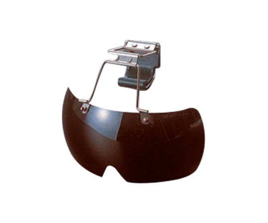 帽子取り付け用メガネ ブラウン