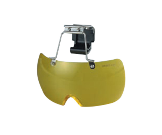 帽子取り付け用メガネ イエロー