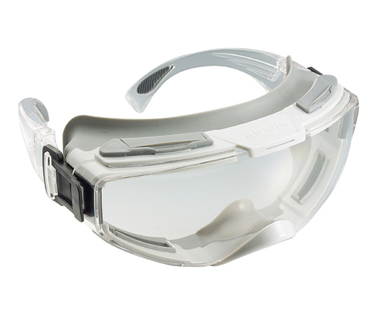 防じんメガネ グレーフレーム