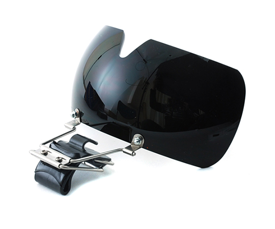 帽子取り付け用メガネ ブラック