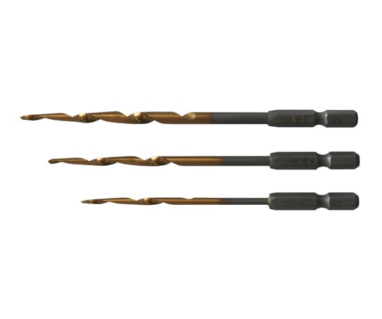 ハイスチタン下穴錐 (ハイス鋼) 3mm・4mm・5mm各1本